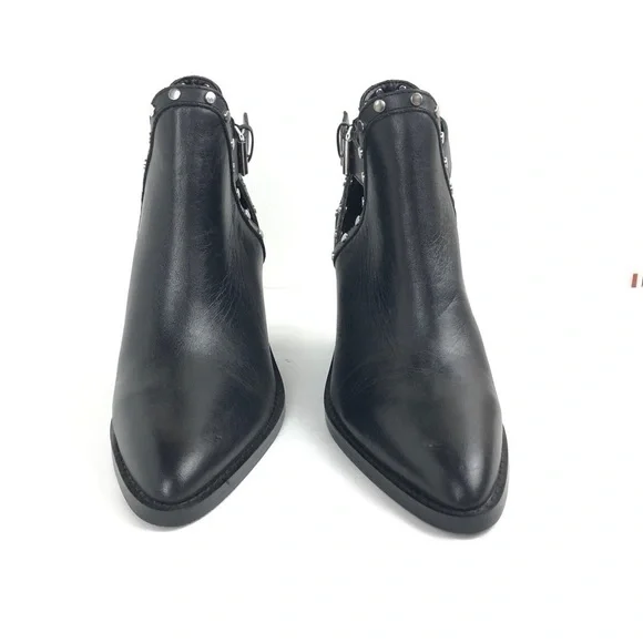 NWOB Aldo black studded ankle boot - Picture 3 of 11